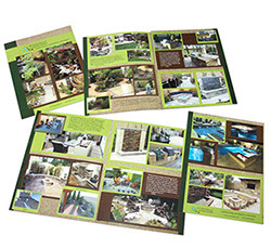 8-page custom brochure with original photos