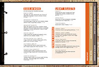 restaurant menu rebrand