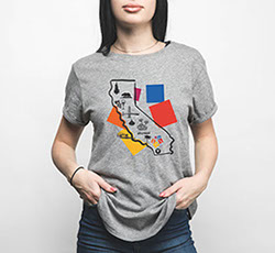 colorful custom tshirt